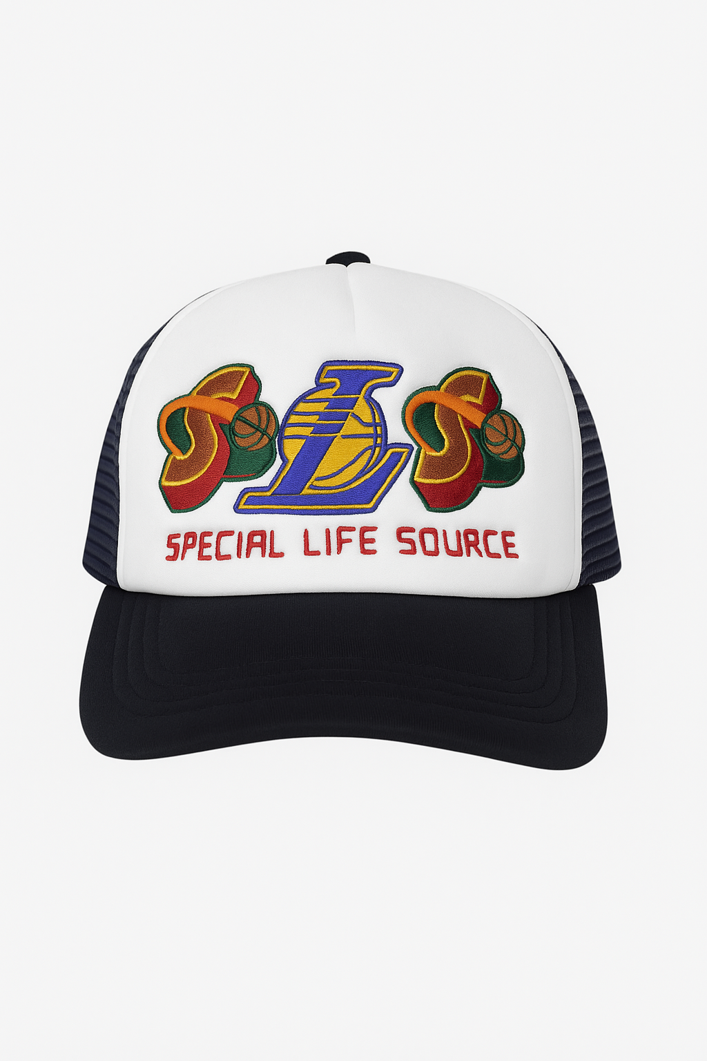 SLS TRUCKER HAT (CURVE BRIM)