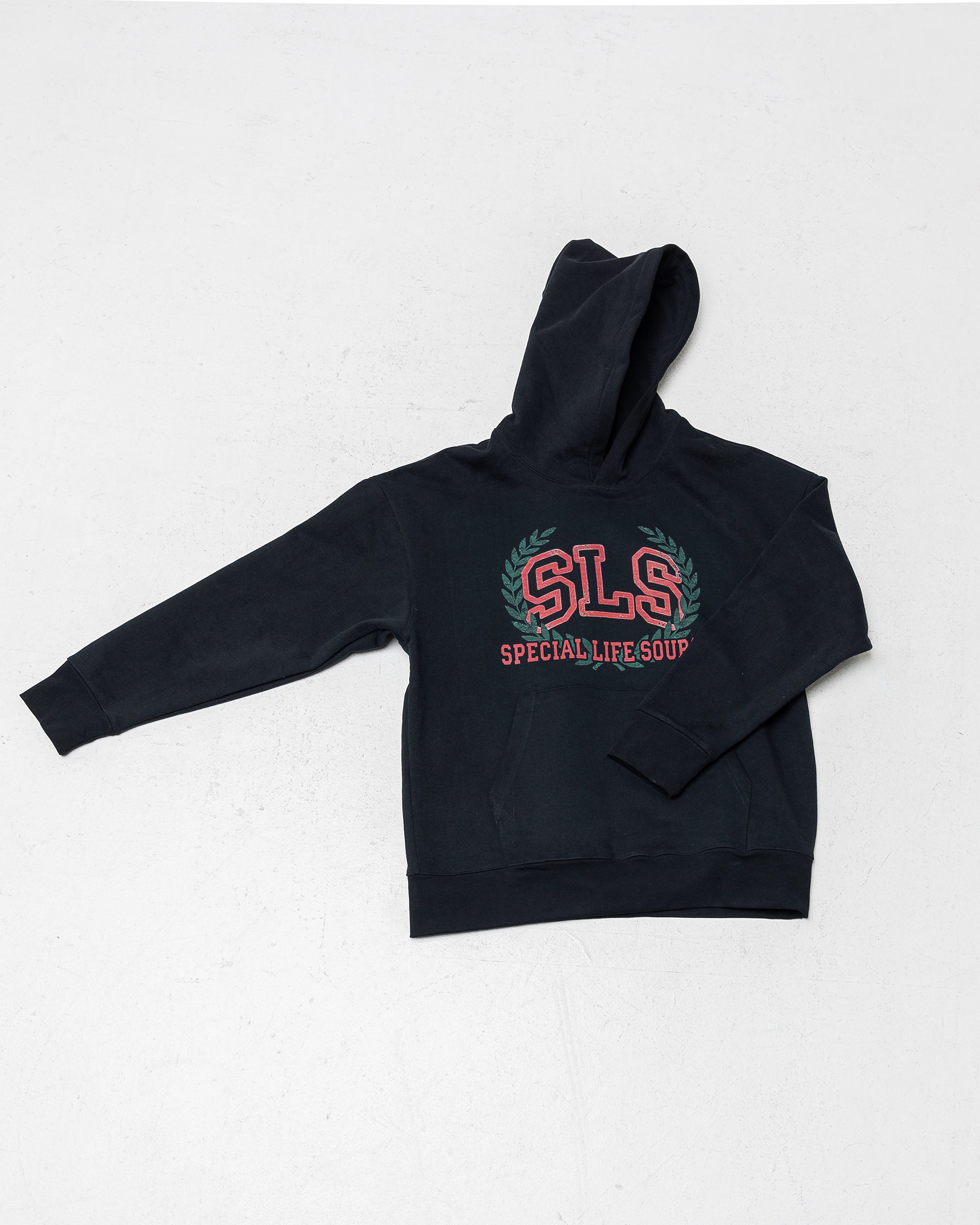 SLS Laurel Logo Hoodie BLK