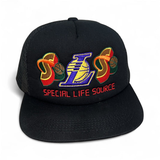 SLS TRUCKER HAT (FLAT BRIM)